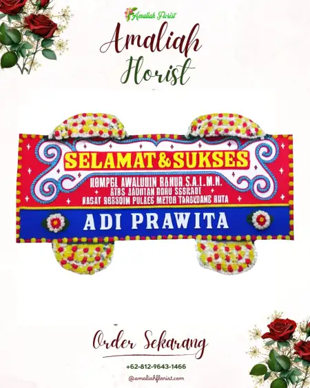 Papan Bunga Ucapan Selamat Tenggilis Mejoyo